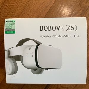 Bluetooth VR Headset with Headphones